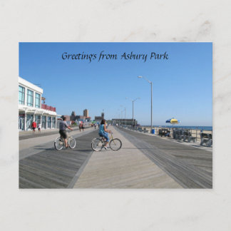 Greetings from Asbury Park, NJ Postcard