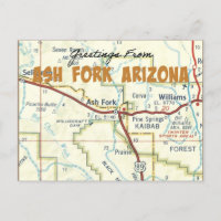 Greetings From Ash Fork Arizona