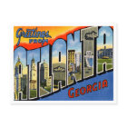 Greetings from Atlanta, Georgia Vintage Travel