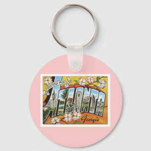 Greetings From Atlanta Key Ring