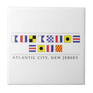 Greetings from Atlantic City Ceramic Tile