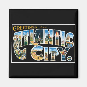 Greetings from Atlantic City! Magnet