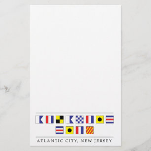 Greetings from Atlantic City Stationery