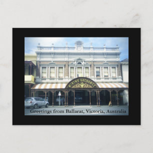 Greetings from Ballarat postcard