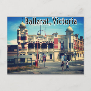 Greetings from Ballarat Victoria Postcard