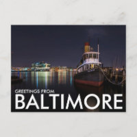 Greetings from Baltimore, Maryland, USA