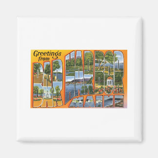 Greetings from Bar Harbour, Maine Magnet