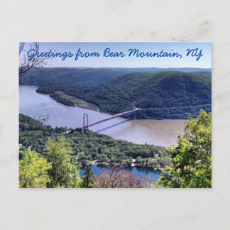 Greetings from Bear Mountain Postcard