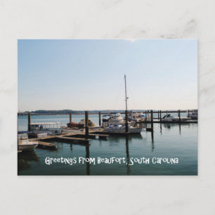 Greetings from Beaufort, SC Postcard