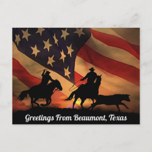 Greetings From Beaumont, Texas Postcard