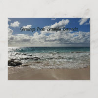 Greetings From Beautiful Bermuda Beach