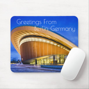 Greetings From Berlin Germany Mouse Pad