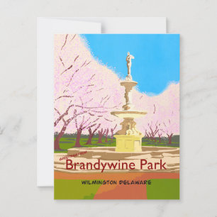Greetings from Brandywine Park Postcard
