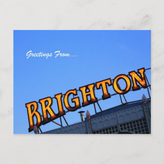Greetings from BRIGHTON Postcard