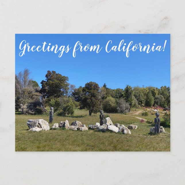 Greetings from California! Postcard (Front)