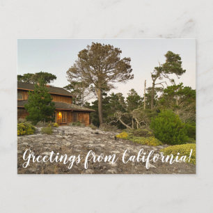 Greetings from California Postcard