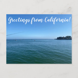 Greetings from California! Postcard