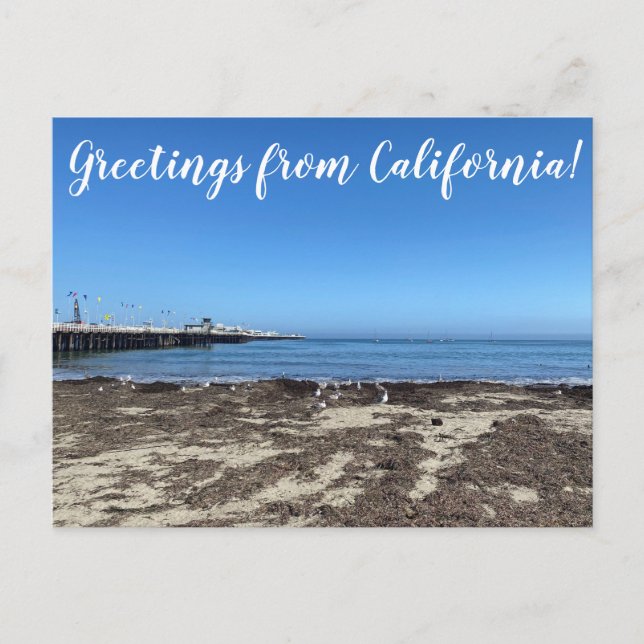 Greetings from California!  Postcard (Front)