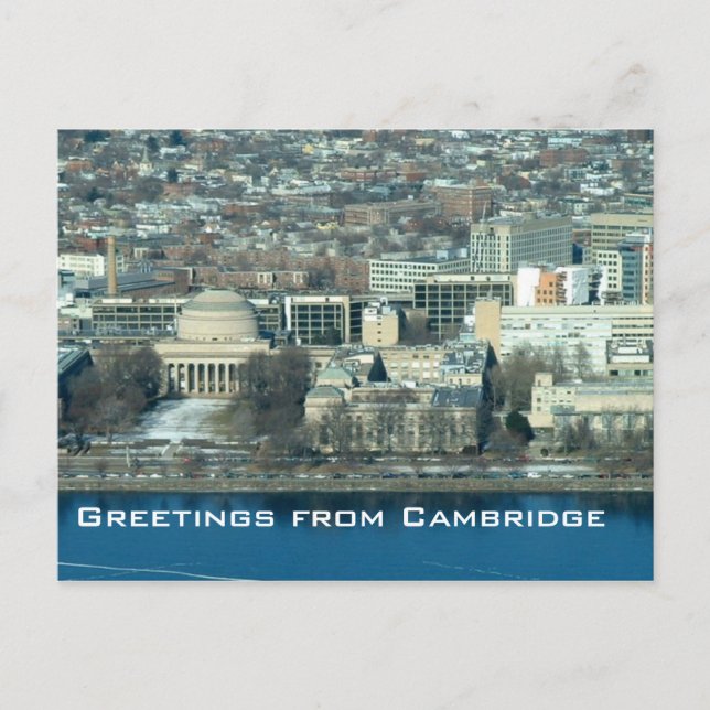 Greetings from Cambridge Postcard (Front)