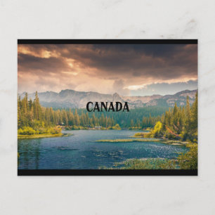 Greetings from Canada Postcard