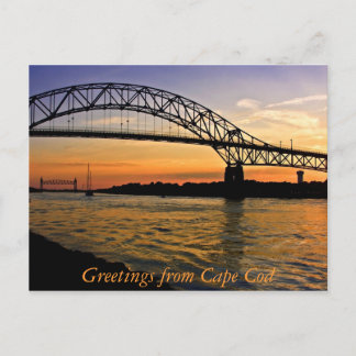 Greetings from Cape Cod Postcard