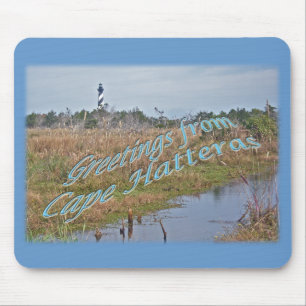 Greetings from Cape Hatteras OBX Mouse Pad