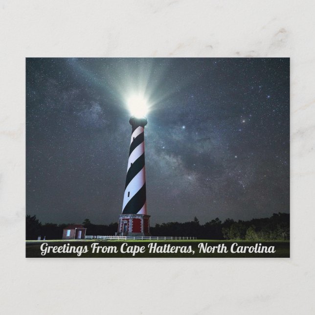 Greetings From Cape Hatteras Postcard (Front)