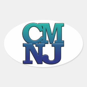 Greetings from Cape May, New Jersey Oval Sticker