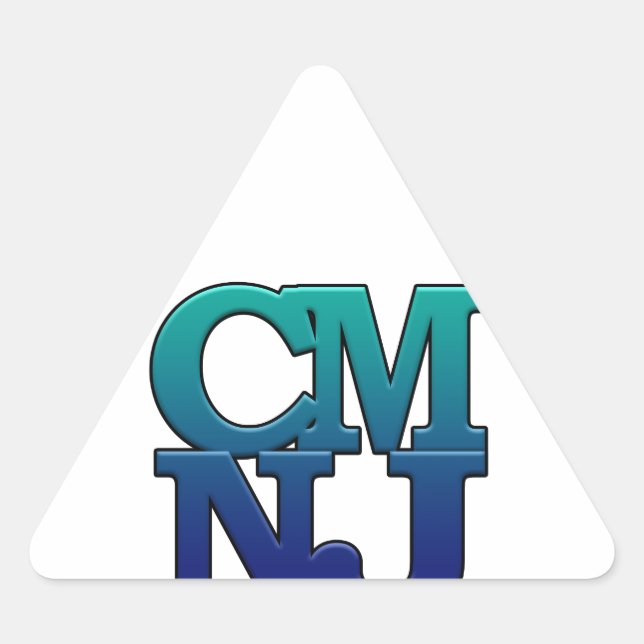 Greetings from Cape May, New Jersey Triangle Sticker (Front)