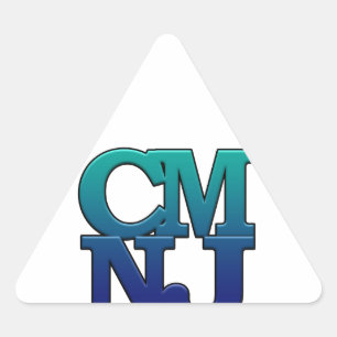Greetings from Cape May, New Jersey Triangle Sticker