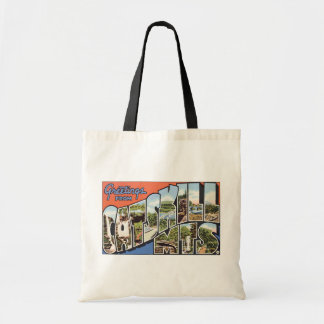 Greetings From Catskill Mts., Vintage Tote Bag