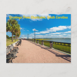Greetings From Charleston, South Carolina Postcard