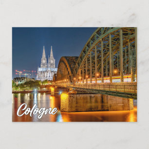 Greetings From Cologne, Germany Postcard