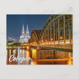Greetings From Cologne, Germany Postcard