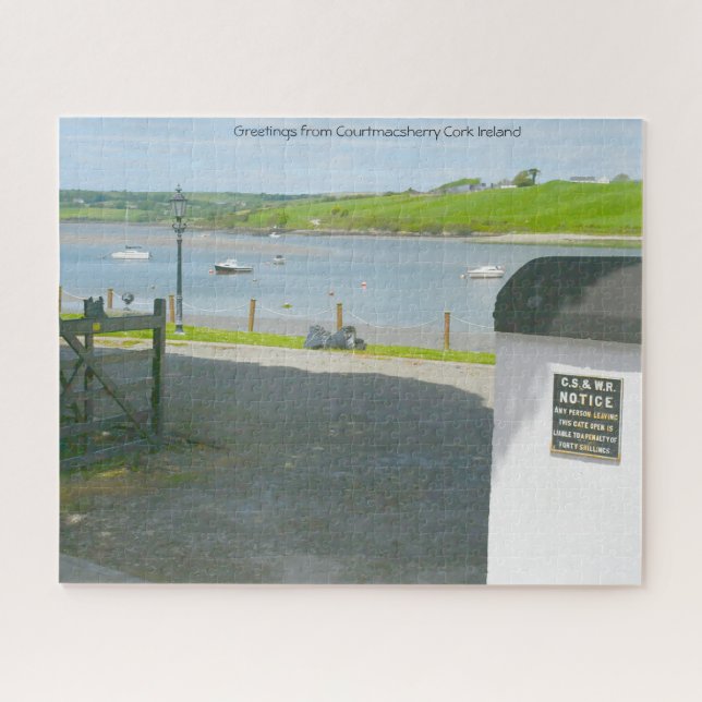 Greetings from Courtmacsherry Cork   Jigsaw Puzzle (Horizontal)