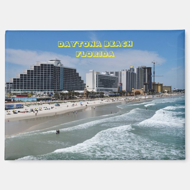 Greetings from Daytona Beach, Florida Magnet (Front)