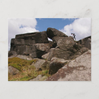 greetings from derbyshire postcard