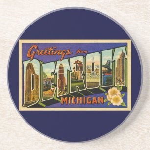 Greetings from Detroit Michigan Classic! Coaster