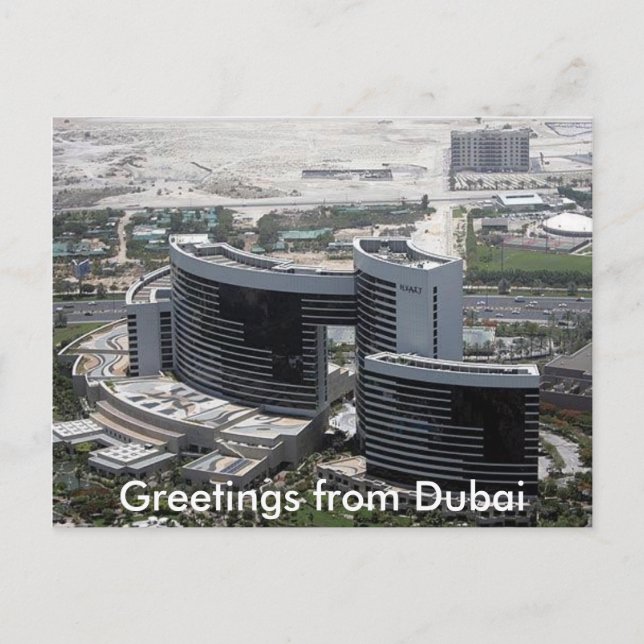 Greetings from Dubai Postcard (Front)