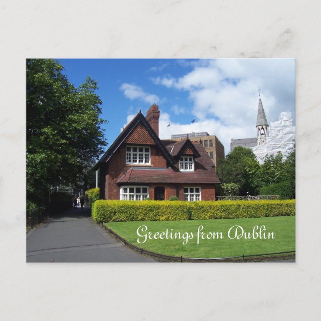 Greetings from Dublin Postcard (Front)