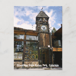 Greetings from Estes Park Post Card
