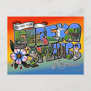 Greetings from Eureka Springs Postcard