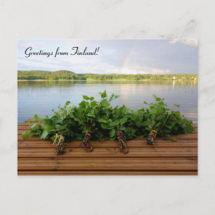 Greetings from Finland postcard