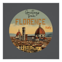 Greetings from Florence Italy