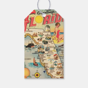 Greetings From Florida Gift Tags