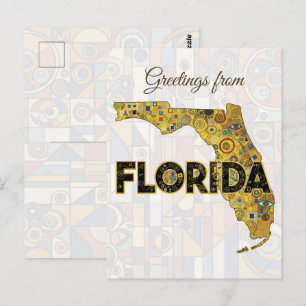 Greetings from Florida Postcard