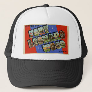 Greetings from Fort Leonard Wood Missouri Trucker Hat