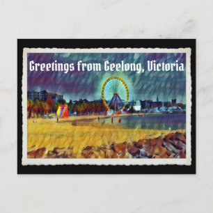Greetings from Geelong, Victoria Postcard