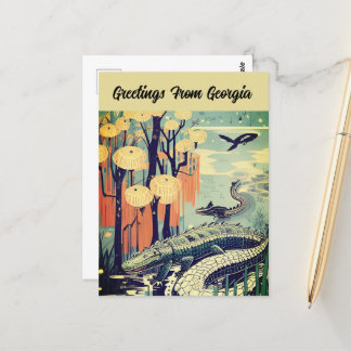 Greetings from Georgia Customisable Travel Card