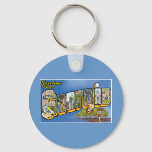 Greetings from Georgia! Key Ring